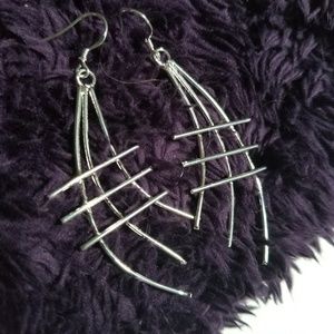 Sterling Silver Tressel Earrings